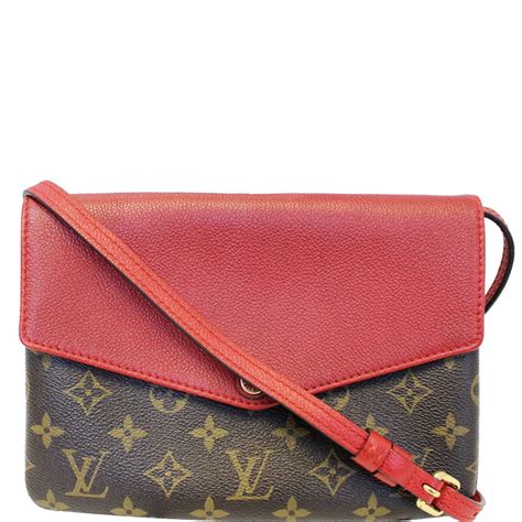 louis vuitton monogram twice pochette cerise cherry|Louis Vuitton cherry price.